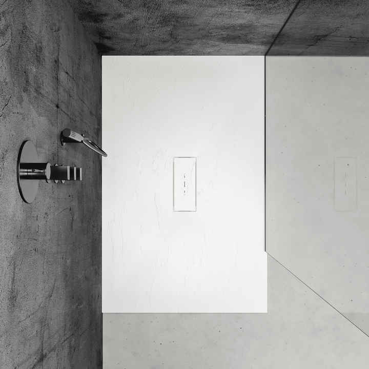 Romeo White 60-Inch Shower Pan (60 x 36”)